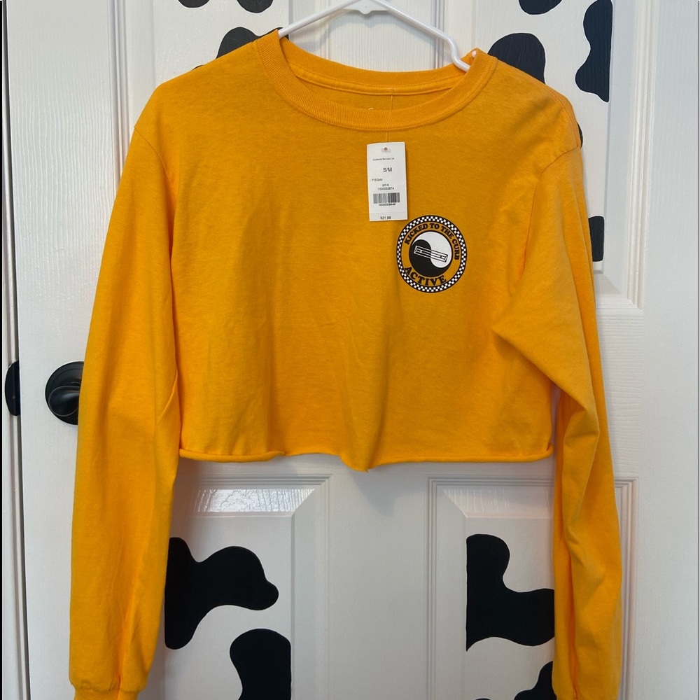 Active Crop top Long Sleeve